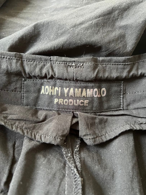 Yohji Yamamoto Pour Homme Wide-Leg Pants Loose-Fitting Produce