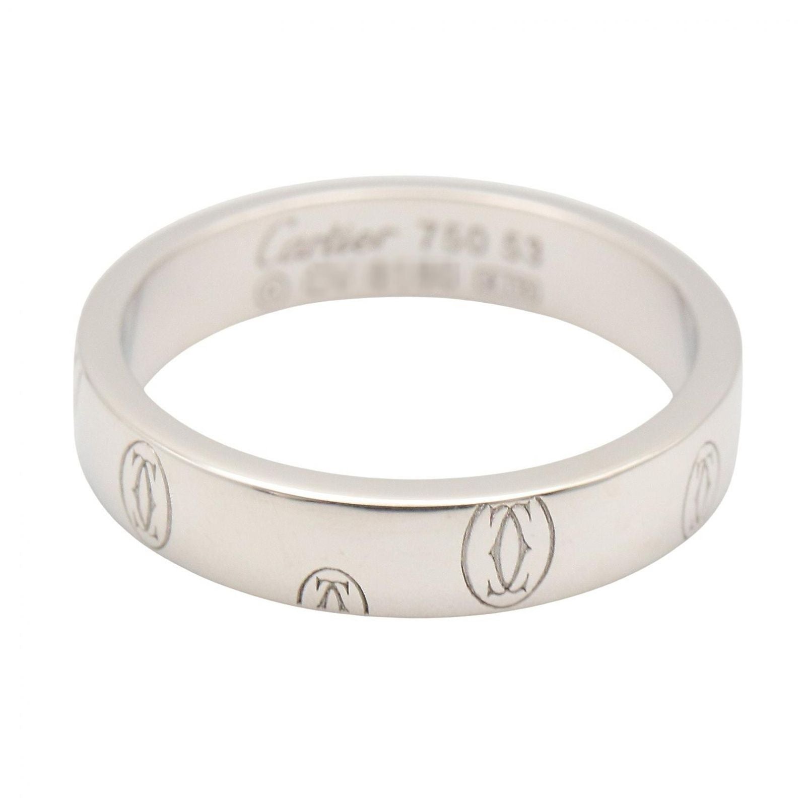Cartier Ring K18Wg Used A