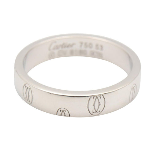 Cartier Ring K18Wg Used A