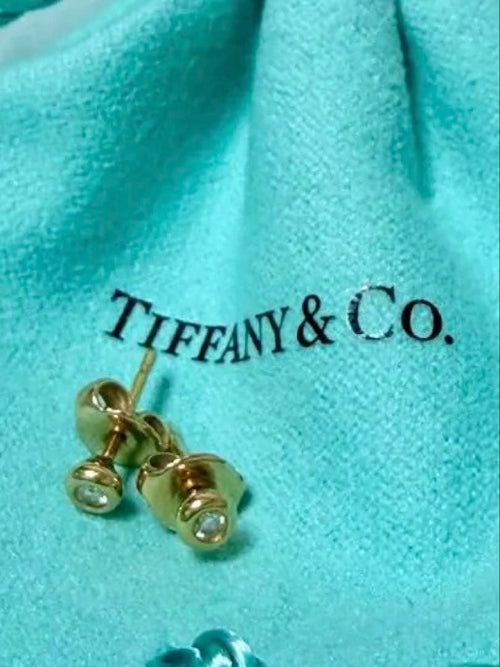Earrings (Pairs) Tiffany&Co. K18Pg