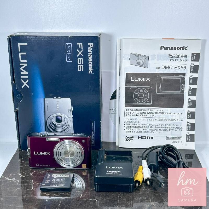 Panasonic Compact Digital Camera Lumix Dmc-Fx66 1410 5 Ia
