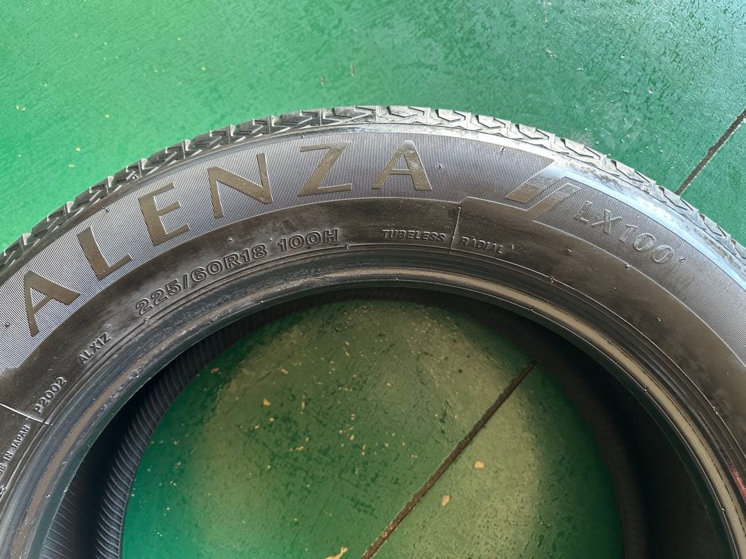 Bridgestone 18 Inches 225/60R18 Alenza Lx100 2