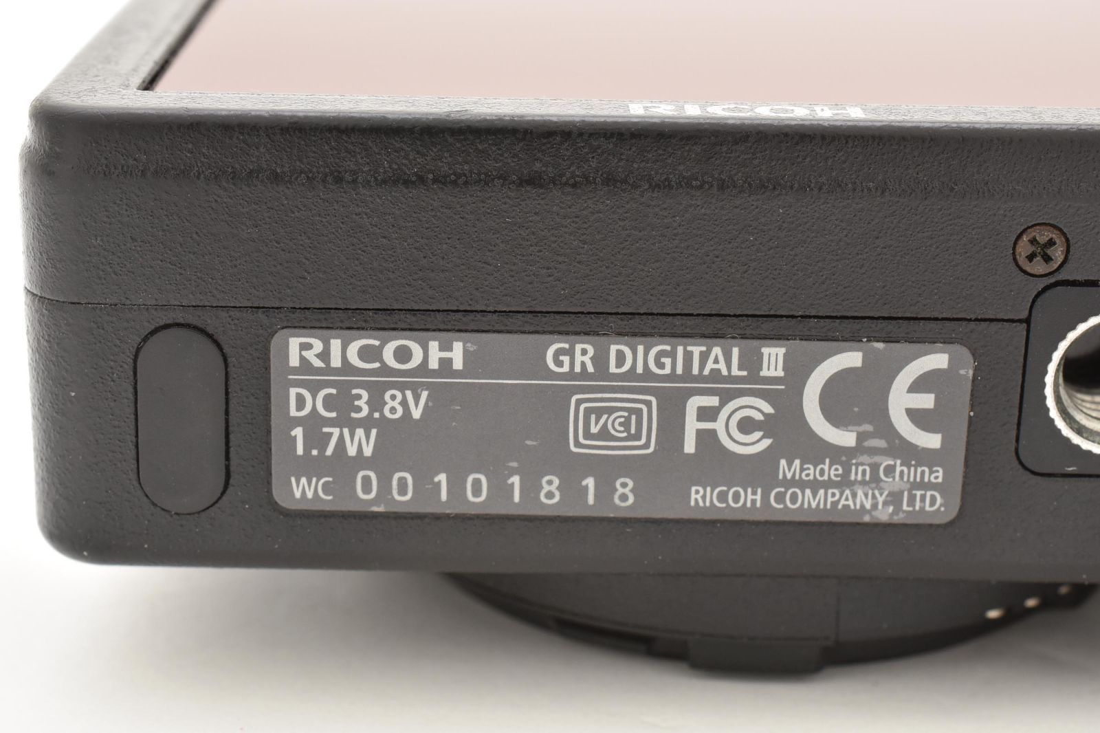Ricoh Compact Digital Camera 10973 Gr Iii Sd #2127