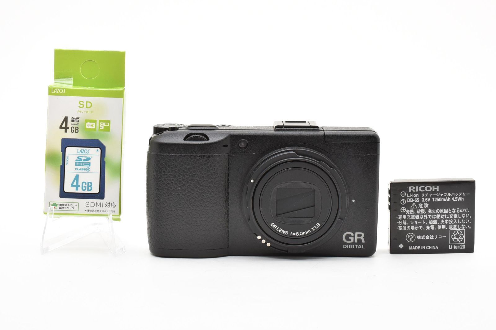 Ricoh Compact Digital Camera 10973 Gr Iii Sd #2127