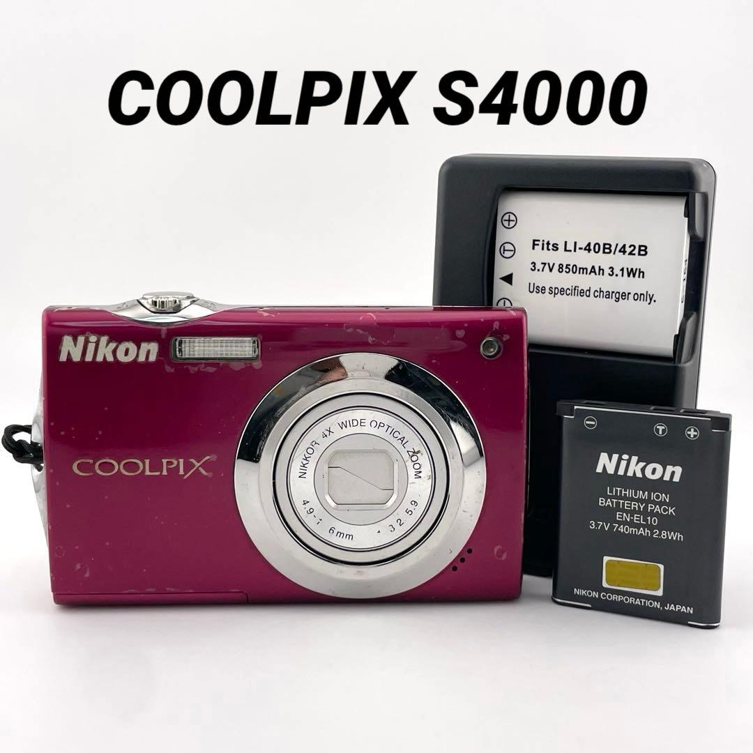 Nikon Compact Digital Camera Coolpix S4000