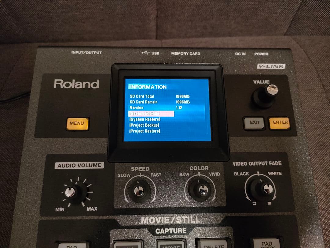 Roland Samplers Edirol P-10 Visual Sampler 2Gb Sd