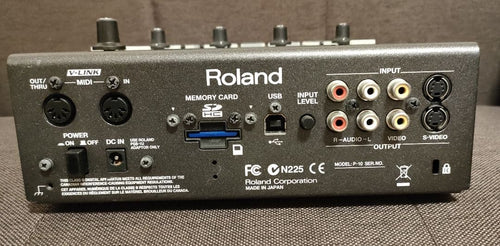 Roland Samplers Edirol P-10 Visual Sampler 2Gb Sd