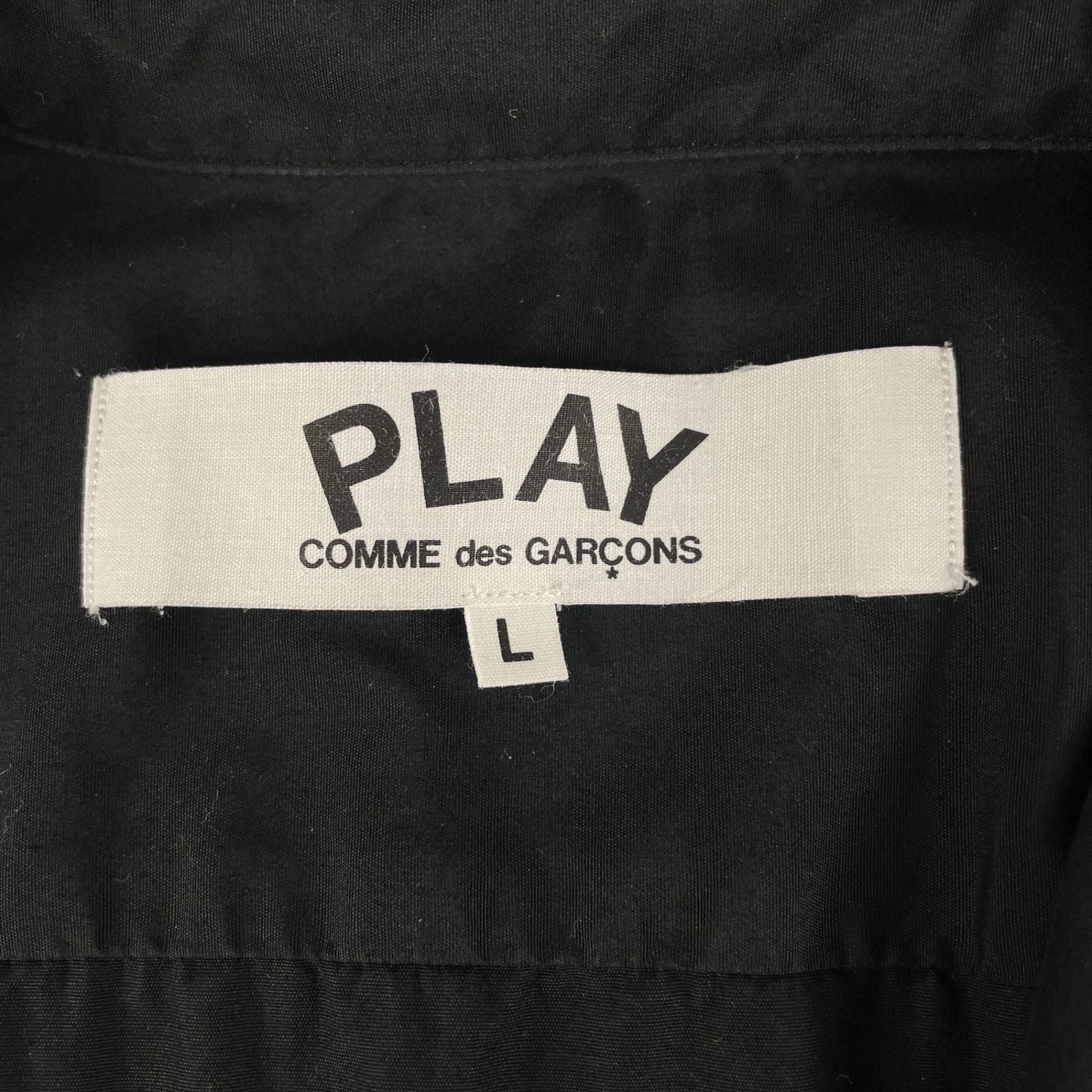 Play Comme Des Garcons Dress Shirt Business Ad2021 Az-B002 L