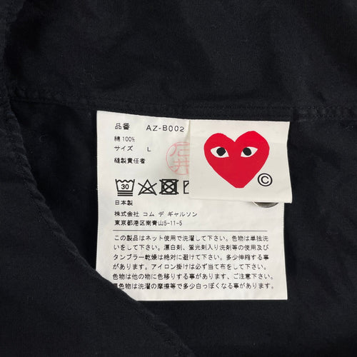 Play Comme Des Garcons Dress Shirt Business Ad2021 Az-B002 L