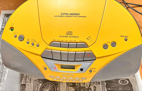 Sony Cd, Md Cassette Decks Cfd-S250