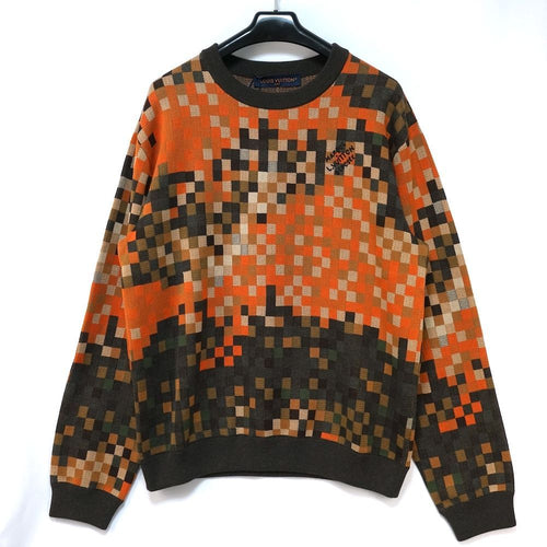 Louis Vuitton Knit Sweater 24Ss Damoflage Xs.S.M.Xl Rm242M Oy8 Hrn72W