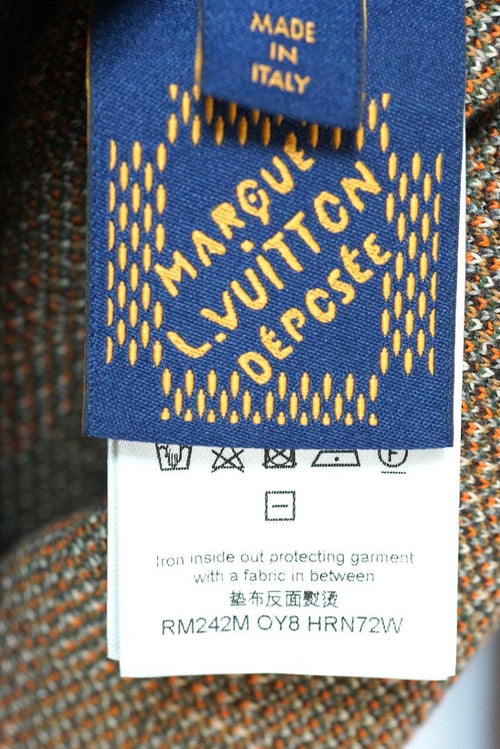 Louis Vuitton Knit Sweater 24Ss Damoflage Xs.S.M.Xl Rm242M Oy8 Hrn72W