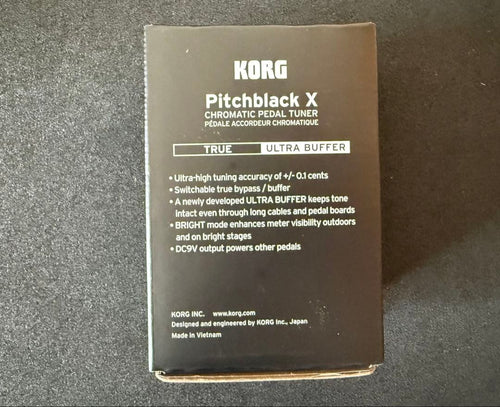Korg Guitar Effects Units Pitchblack X