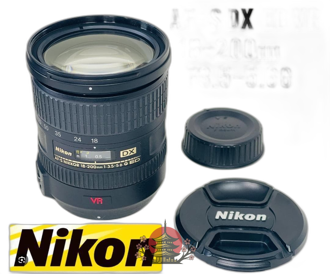Nikon Lens (Zoom) Af-S 18-200Mm F3.5-5.6G Vr