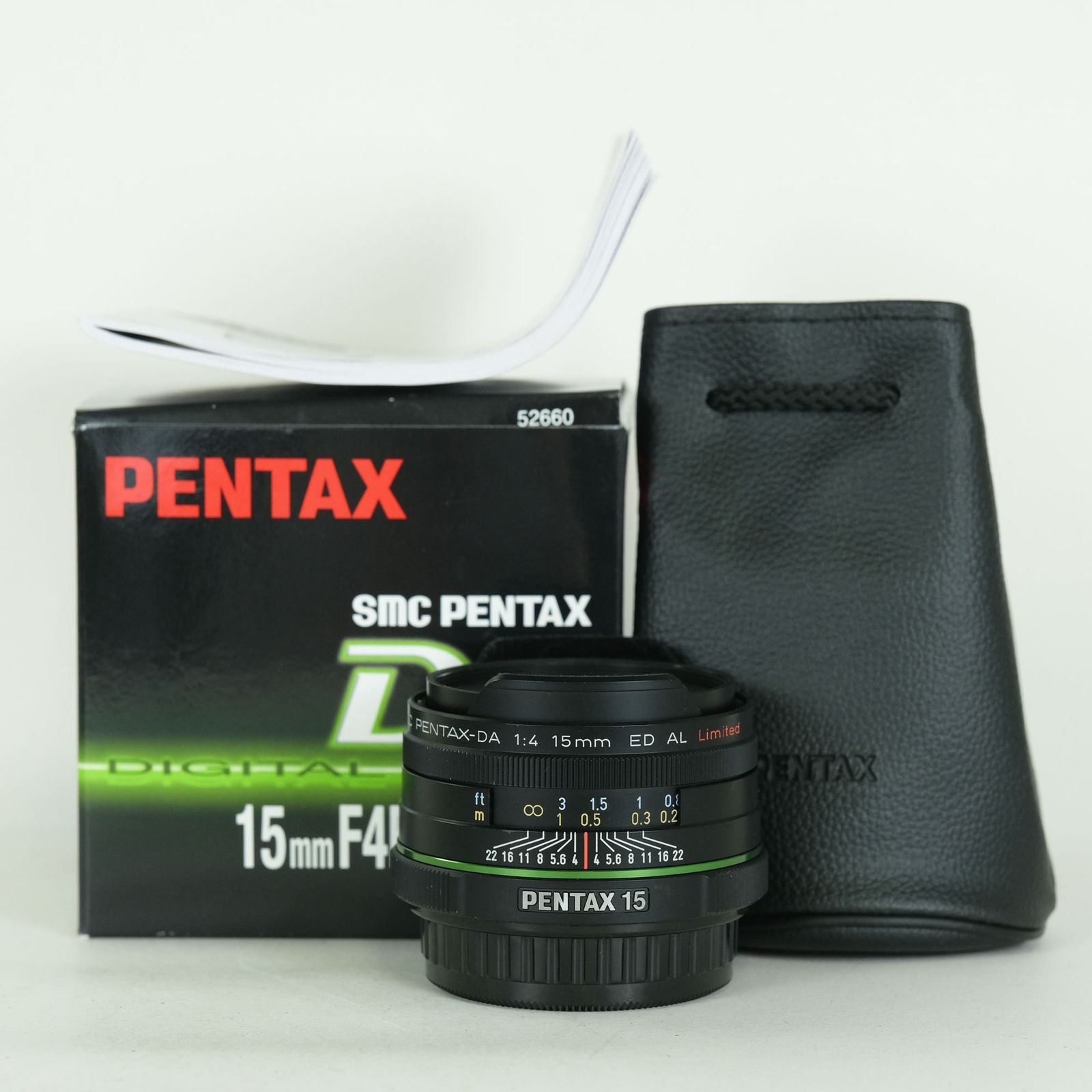 Pentax Lens (Single Focus) Da15Mm F4 Ed Al K