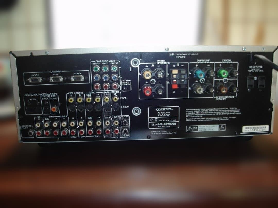 Onkyo Av Amplifiers Tx-Sa600