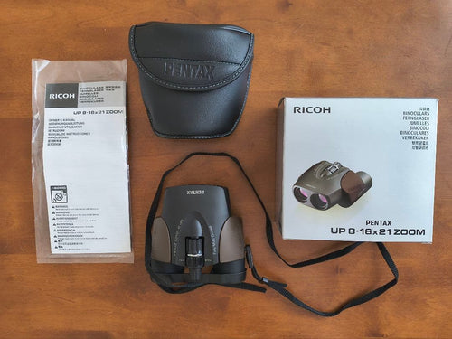 Ricoh Binoculars Opera Glasses Pentax Up8-16 21 Zoom
