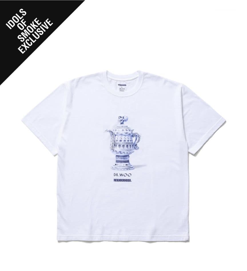 Neighborhood T-Shirts M Idols Of Smoke Dr Woo Tee