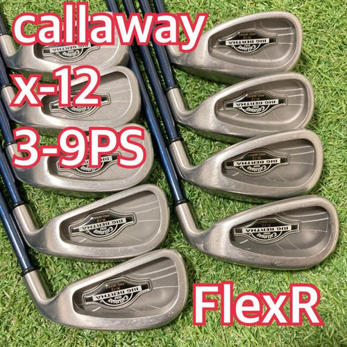 Callaway Golf Iron Sets X-12 3 9Ps 9 R