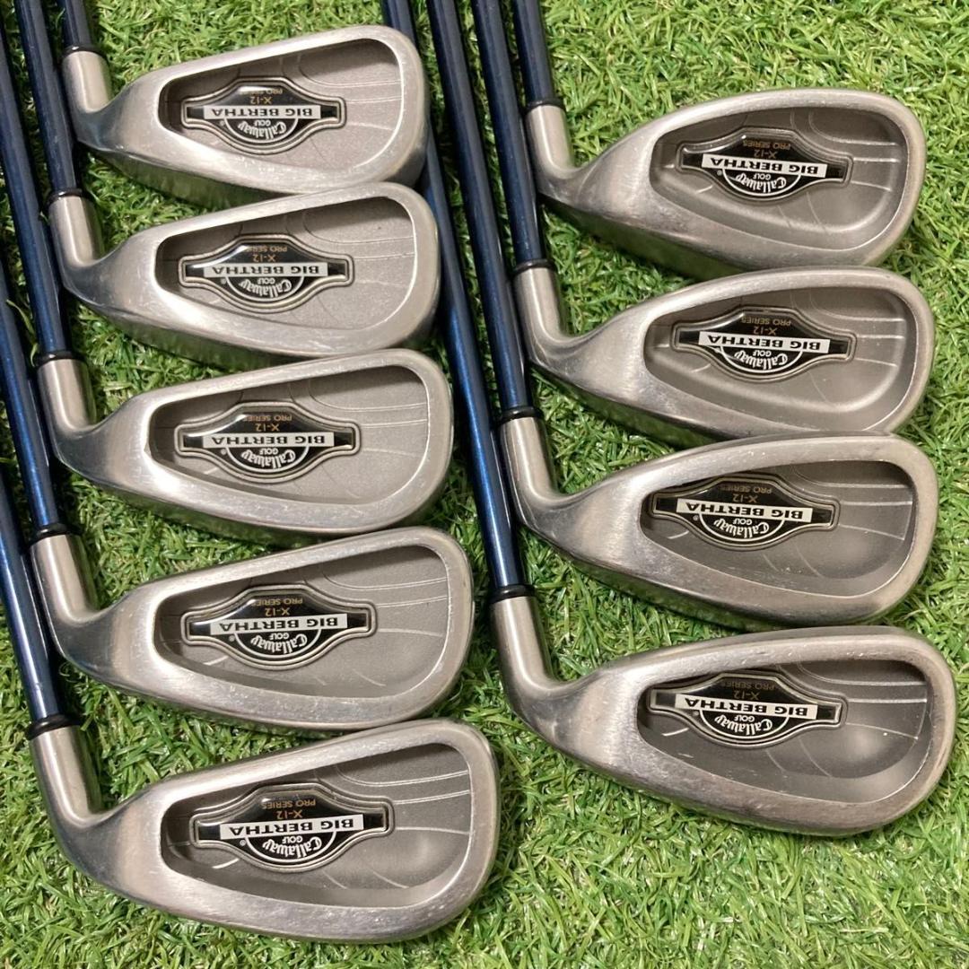 Callaway Golf Iron Sets X-12 3 9Ps 9 R