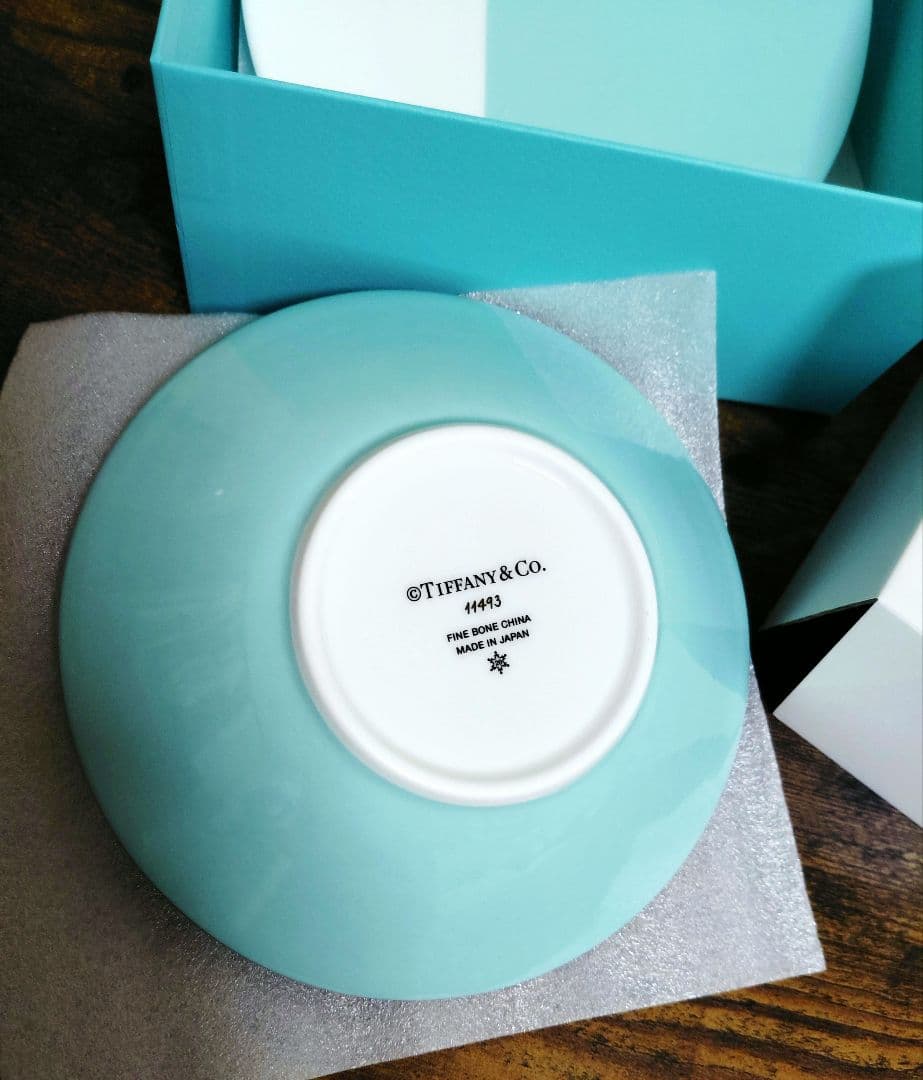 Tiffany Tableware Sets 3 Turquoise And White