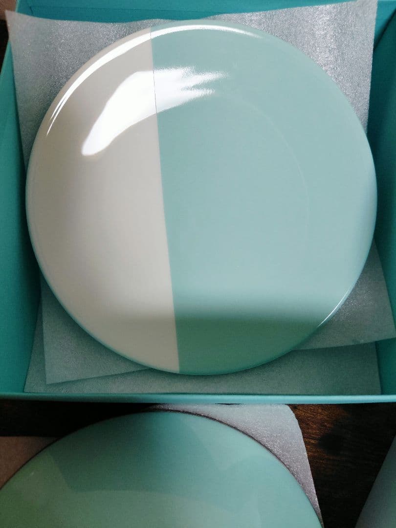 Tiffany Tableware Sets 3 Turquoise And White