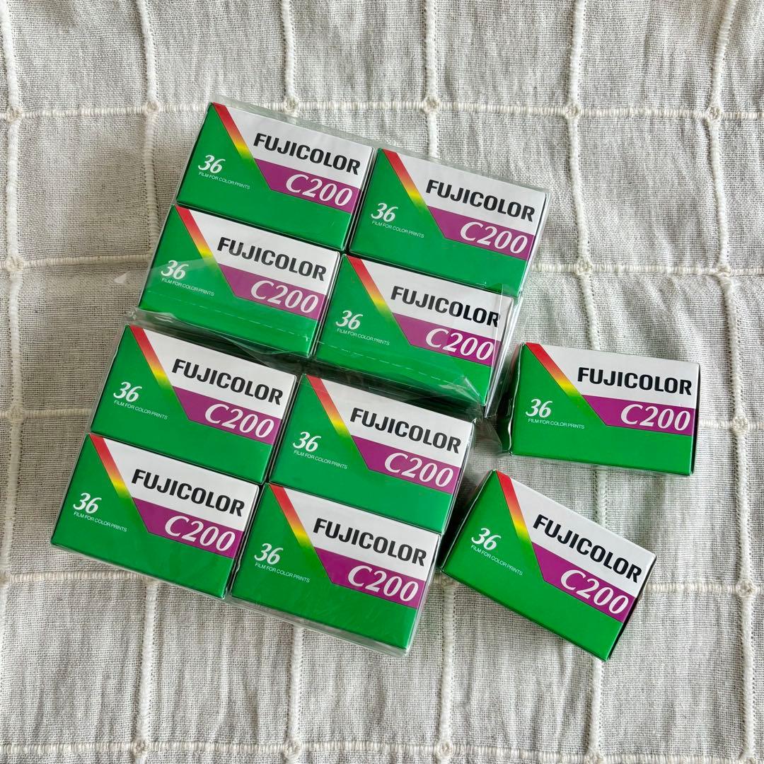 Fujifilm 35Mm 135 Film Fujicolor C200 36 10