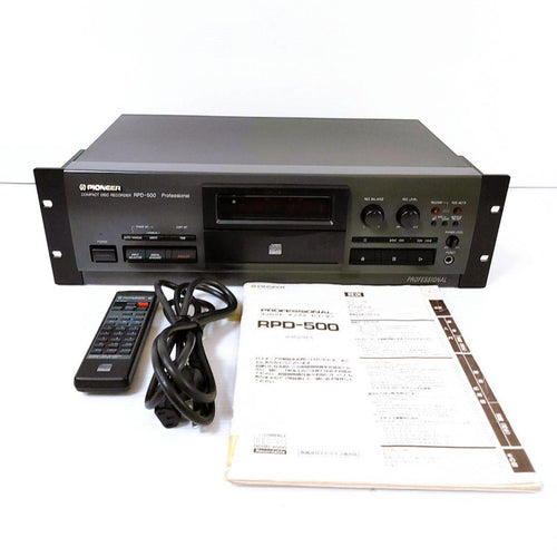 Pioneer Cd Md Cassette Deck Rpd-500