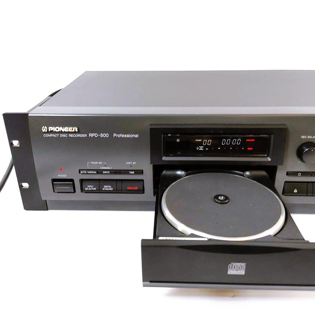 Pioneer Cd Md Cassette Deck Rpd-500