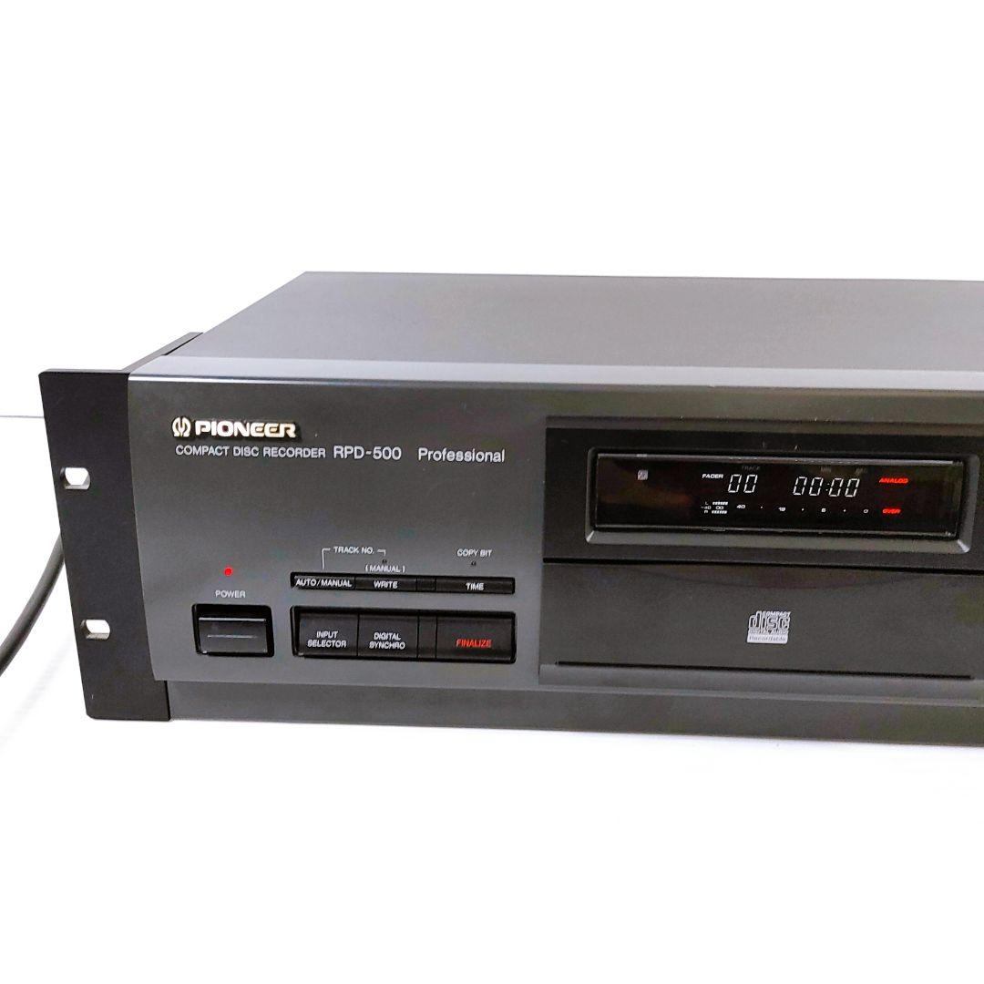 Pioneer Cd Md Cassette Deck Rpd-500