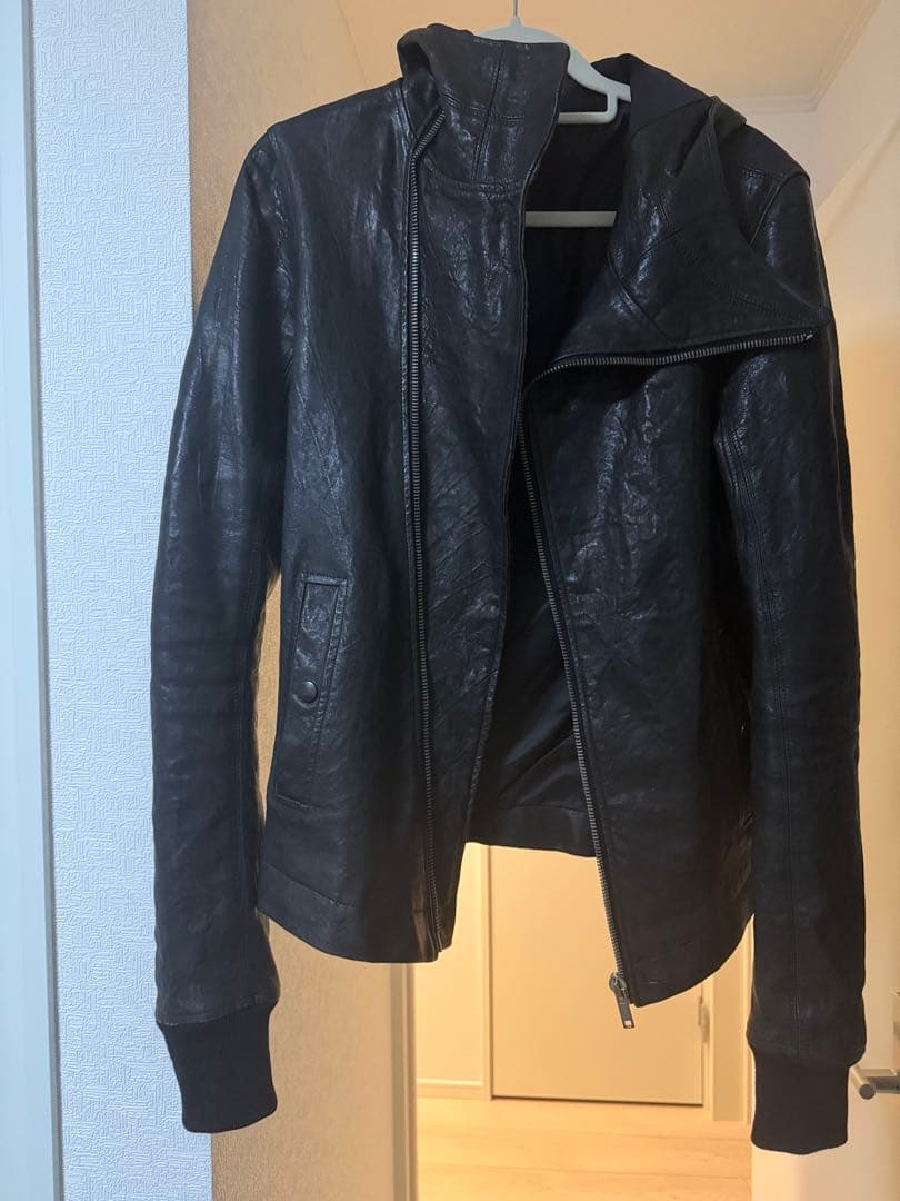 Rick Owens Single Biker Jackets