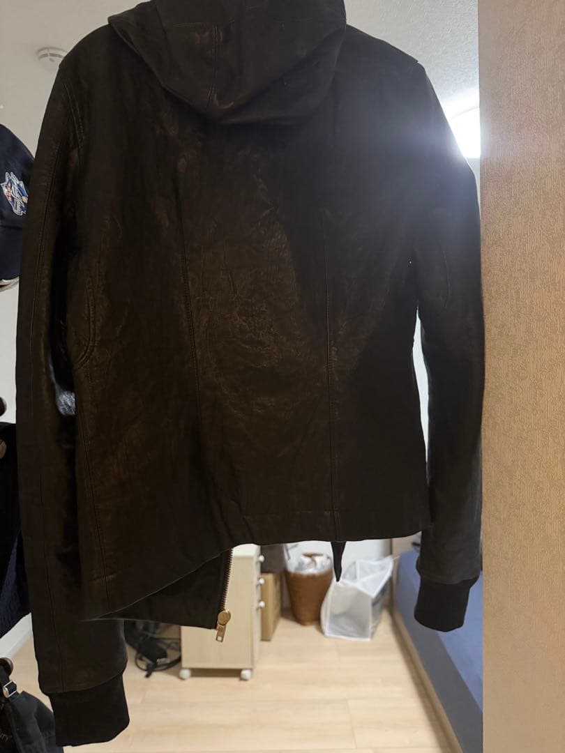 Rick Owens Single Biker Jackets