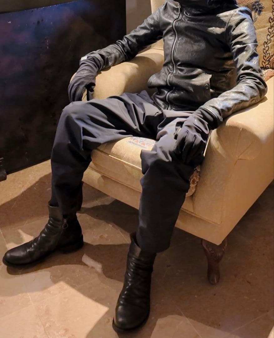 Rick Owens Single Biker Jackets