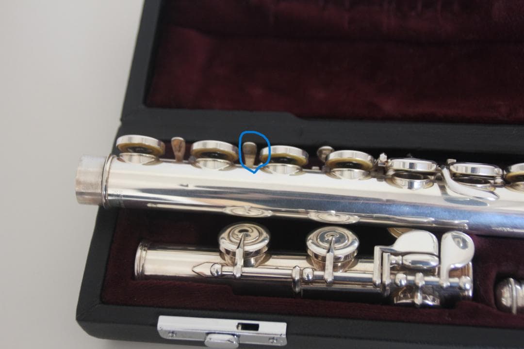Flute Body Yamaha Yfl412 Silver925