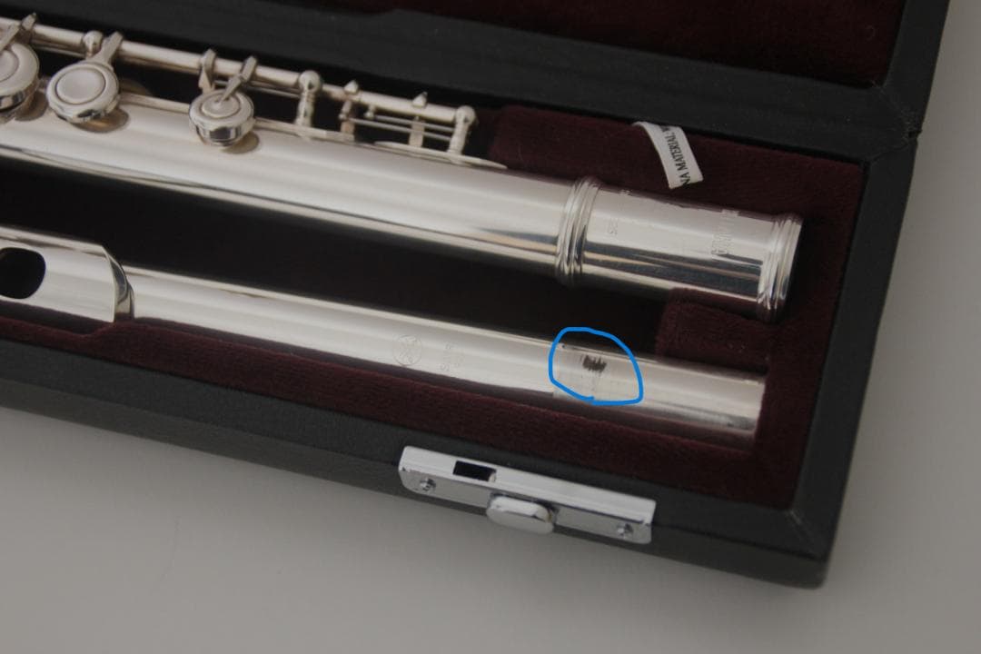 Flute Body Yamaha Yfl412 Silver925