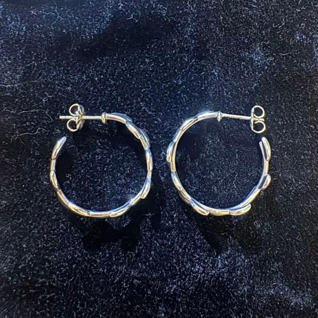 Tiffany Earrings (Pairs) Co. Olive Leaf Hoop