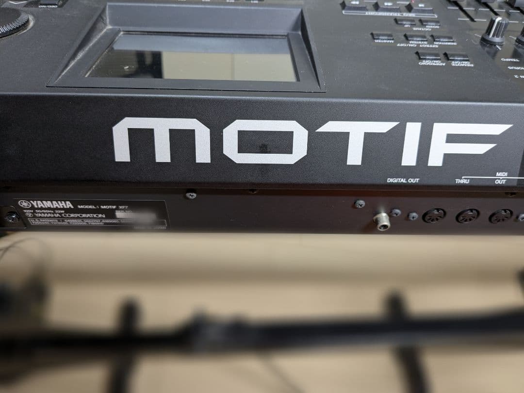 Yamaha Keyboards Digital Pianos Motif Xf7 76