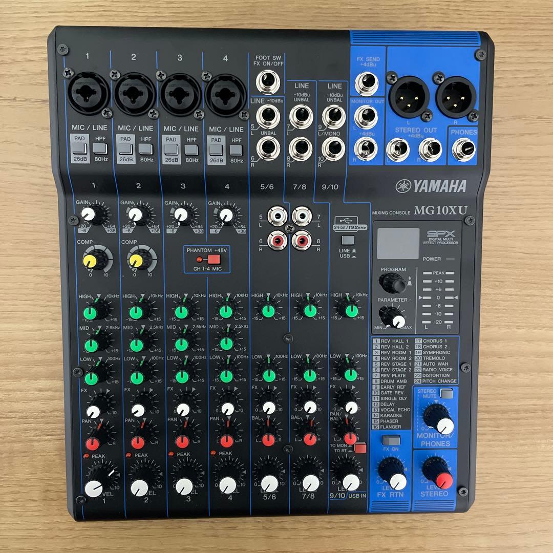 Yamaha Analog Mixer Mg10Xu 10