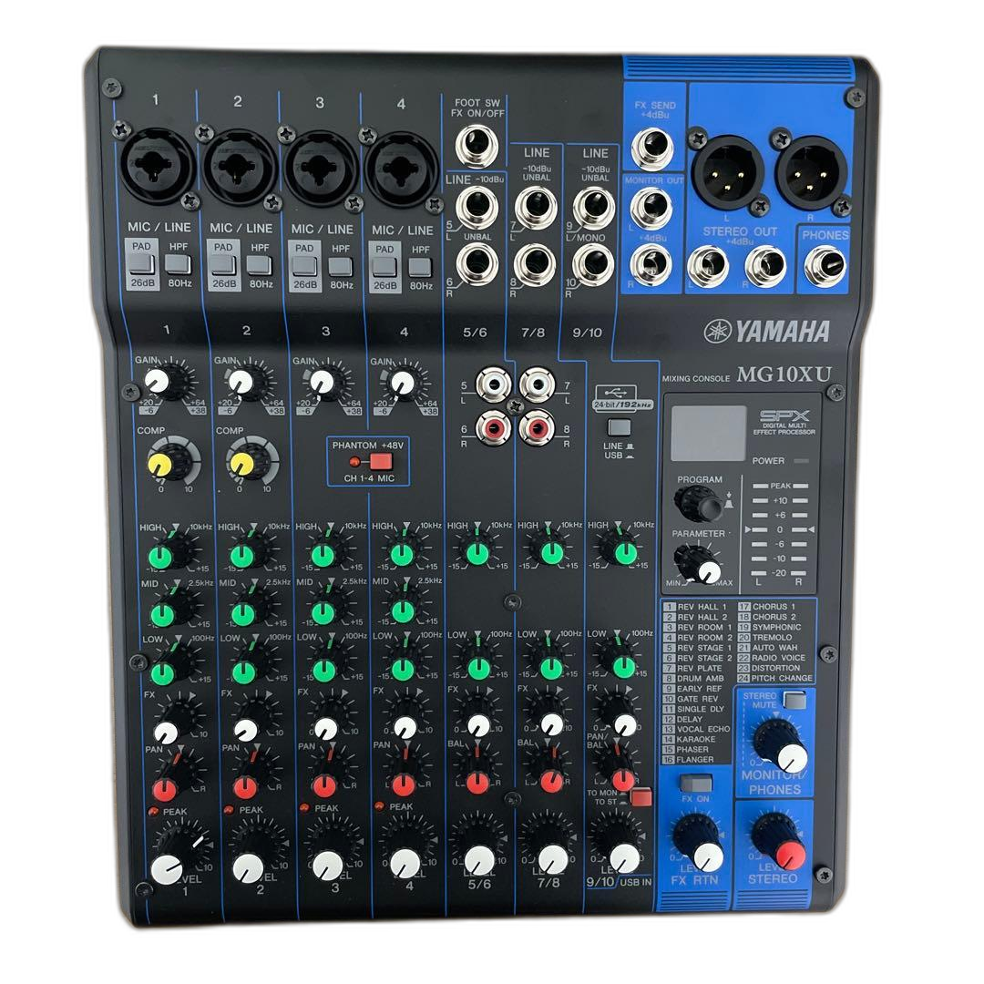 Yamaha Analog Mixer Mg10Xu 10