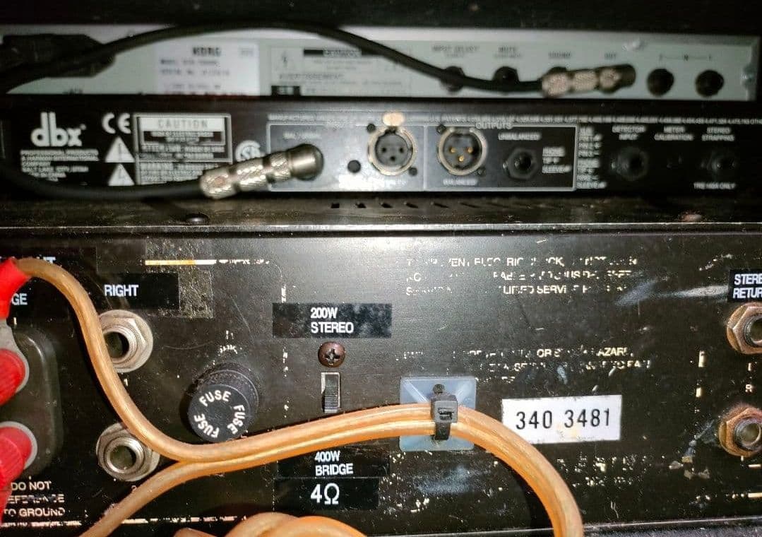 Sadowsky Guitars Bass Effects Units Swr Sm-400 Dbx160A Korgdtr-2000 4U
