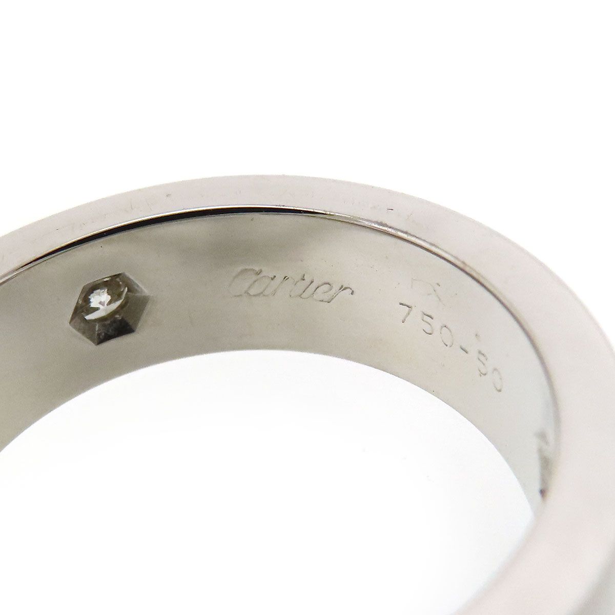Cartier Ring #50 B4032550 750 (K18Wg)