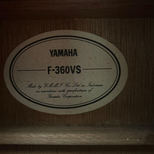 Yamaha Acoustic Guitars F-360Vs