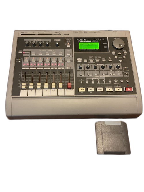 Roland Multi -Track Recorder Vs-840 Zip Ok Mtr