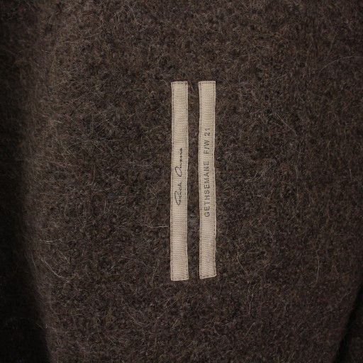 Rick Owens Jacket Outer 21Aw Zip Front Peter 48 Ru02A5779-Wbk /Kh