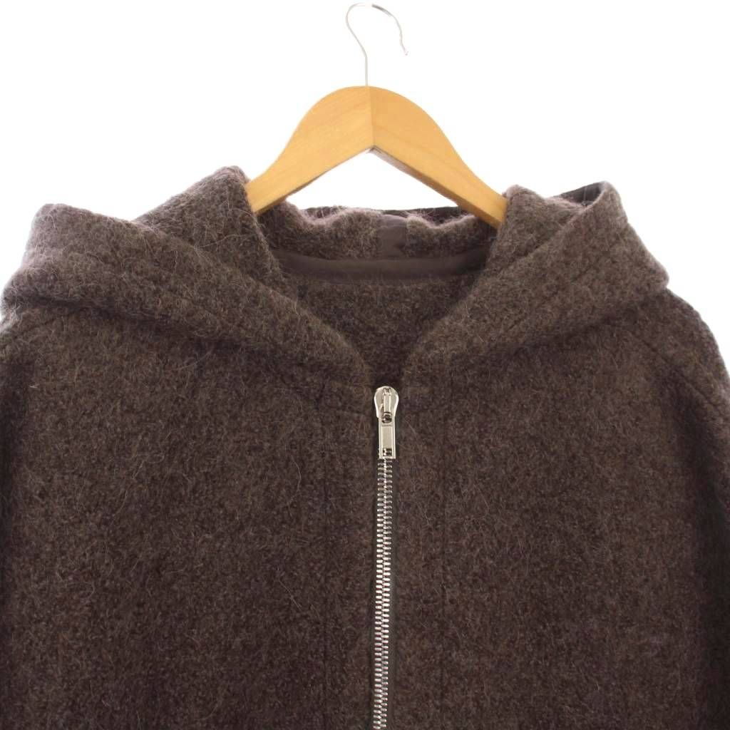 Rick Owens Jacket Outer 21Aw Zip Front Peter 48 Ru02A5779-Wbk /Kh
