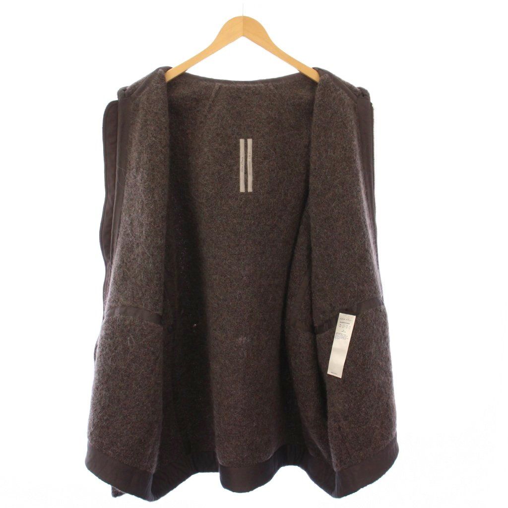 Rick Owens Jacket Outer 21Aw Zip Front Peter 48 Ru02A5779-Wbk /Kh