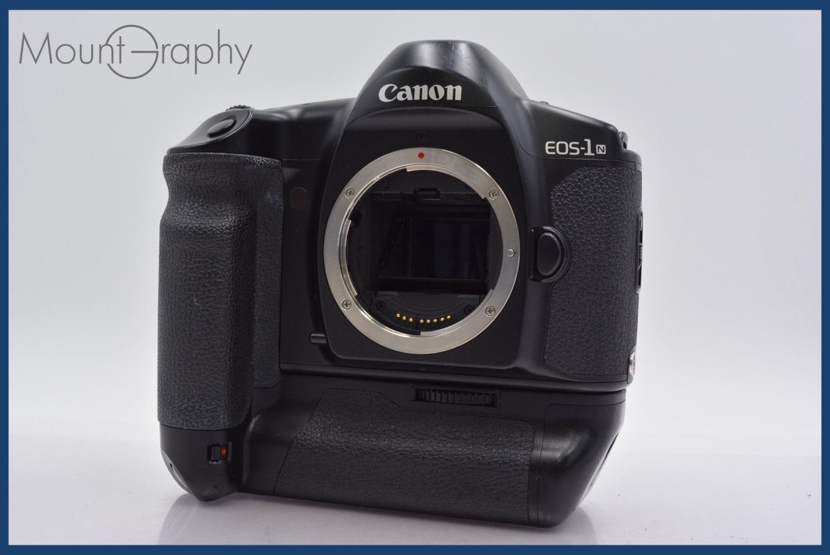 Slr Camera (Film) Canon Eos-1 N Power Drive Booster E1 #Mj5524
