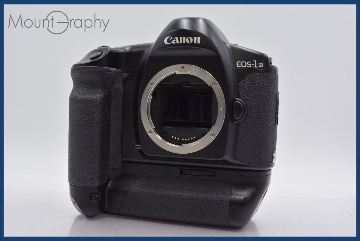 Slr Camera (Film) Canon Eos-1 N Power Drive Booster E1 #Mj5524