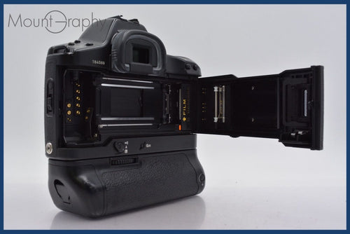 Slr Camera (Film) Canon Eos-1 N Power Drive Booster E1 #Mj5524