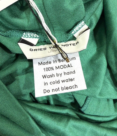 Dries Van Noten Long Sleeve 00S Kwy Green